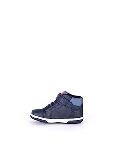 Buty dla chłopców - Geox B Flick Boy A sneakersy dla chłopców, Navy Avio., 20 EU - grafika 1