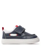 Buty dla chłopców - Geox Sneakersy B Nashik Boy B455ND 08510 C4211 M Granatowy - miniaturka - grafika 1