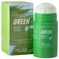 Maseczki do twarzy - Melao MELAO - GREEN MASK STICK - Oczyszczająca maska do twarzy w sztyfcie - miniaturka - grafika 1