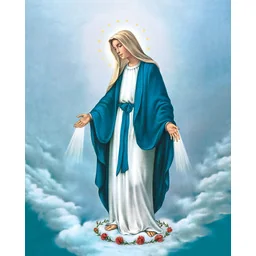 Obraz religijny Matka Boża Niepokalana - Ikony i obrazy sakralne - miniaturka - grafika 1