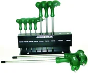 Klucze i nasadki - Jonnesway (R) Zestaw 9 kluczy kątowych torx do śrub zwykłych i z otwor (H10MT09S) - miniaturka - grafika 1