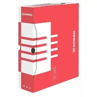 Pudełka i szkatułki - Pudło archiwizacyjne, A4, czerwone, 100x340x297 mm - miniaturka - grafika 1