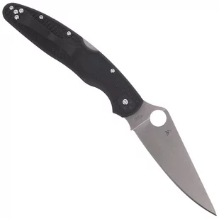Nóż składany Spyderco Police 4 Lightweight Black Plain (C07PBK4) - Noże - miniaturka - grafika 3