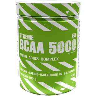 Fitness Authority Sp. Z O.O. Xtreme Bcaa 5000 Smak Cytryna-Limonka, 400G - Aminokwasy - miniaturka - grafika 1