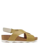 Sandały damskie - Pikolinos Sandały W9E-0912 Zielony - miniaturka - grafika 1