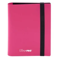 Akcesoria do gier planszowych - Ultra-Pro 4-Pocket Pro-Binder Eclipse - Hot Pink - miniaturka - grafika 1
