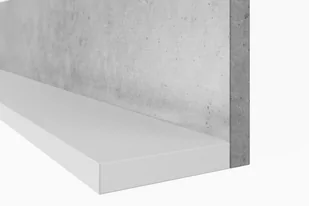 Meblościanka do salonu Bota 09 - biały / beton colorado - Meblościanki - miniaturka - grafika 4