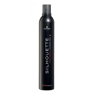 Schwarzkopf Silhouette pianka do włosów Bardzo Mocna czarna 500ml - Kosmetyki do stylizacji włosów - miniaturka - grafika 1