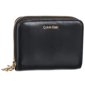Portfele - Portfel CK Medium Flap Zip Around Black LV04F1075G UB1 (CK706-a) Calvin Klein - miniaturka - grafika 1