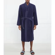 Szlafroki męskie - BOSS Szlafrok PLAIN | Relaxed fit - miniaturka - grafika 1