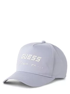 Czapki damskie - GUESS - Damska czapka z daszkiem, niebieski - grafika 1