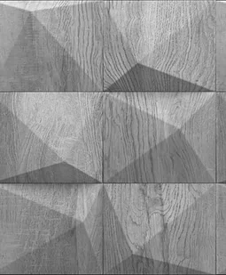 Tapeta ścienna Marburg 34854 drewniany wzór geometryczny 3D - Tapety - miniaturka - grafika 1