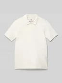 Koszulki dla chłopców - Koszulka polo kroju regular fit z fakturowanym wzorem model ‘BENJA’ - miniaturka - grafika 1