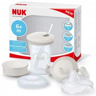 Kubki dla dzieci - Zestaw kubków NUK learn to drink 6+ nauka picia dostosowanie do wieku - miniaturka - grafika 1