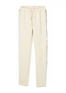 Legginsy - s.Oliver Dziewczęce długie legginsy, kremowe, 134 EU, kremowy, 134 cm - miniaturka - grafika 1