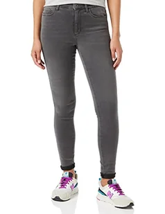 Only Jeansy Damskie Skinny, Szare, 29W x 30L - Spodnie damskie - miniaturka - grafika 1