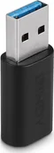 Adaptery i przejściówki - Adapter USB Lindy 41904 USB-C - USB Czarny 41904 - miniaturka - grafika 1