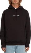 Bluzy męskie - bluza męska VOLCOM STONE PO HOODIE Black - miniaturka - grafika 1