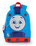 Plecaki szkolne i tornistry - Vanilla Underground Thomas and Friends Plecak dziecięcy unisex Niebieska kieszeń na twarz 3D - jeden rozmiar Niebieski One Size - miniaturka - grafika 1