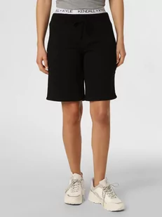 KENDALL + KYLIE KENDALL + KYLIE - Damskie spodenki dresowe, czarny - Spodnie sportowe damskie - miniaturka - grafika 1