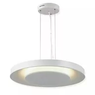 Lampy sufitowe - Altavola Design Futuro lampa wisząca 1x36W biała LA109/P - miniaturka - grafika 1