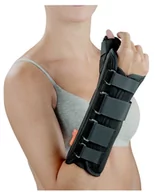 Ortezy, stabilizatory i opaski elastyczne - Długa orteza nadgarstka z ujęciem kciuka - dobra stabilizacja, otwarta konstrukcja, wygodne zapięcie na pasy Velcro® - Orthoservice (PolFIT 22) - miniaturka - grafika 1