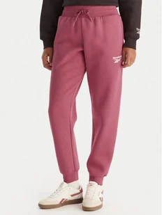 Reebok Spodnie dresowe Erika RK25164CCW Różowy Regular Fit - Spodnie sportowe damskie - miniaturka - grafika 1