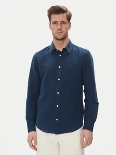 Lee Koszula Patch 112364107 Niebieski Regular Fit - Koszule męskie - miniaturka - grafika 1