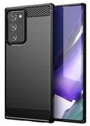 Etui i futerały do telefonów - Etui Pancerne Karbon Samsung Galaxy Note 20 Czarny - miniaturka - grafika 1