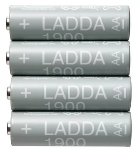 Akumulatorki baterie paluszki IKEA AA 1900mAH 4 szt - Ładowarki i akumulatory - miniaturka - grafika 1