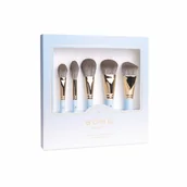 Pędzle do makijażu - Boho Beauty B.L.U.E. Zestaw 5 Pędzli do Makijażu Twarzy - miniaturka - grafika 1