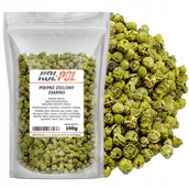 Pieprz - PIEPRZ ZIELONY ZIARNISTY 100g Aromatyczny naturalny ziarno jakość Kol-Pol - miniaturka - grafika 1