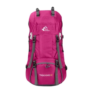 60L Outdoor Camping Travel Plecak Wspinaczka Torba na turystykę Opis produktu PUW1259 Różowy - Torebki damskie - miniaturka - grafika 1