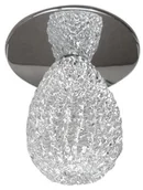 Lampy sufitowe - Candellux Podtynkowa halogenowa OPRAWA sufitowa OCZKO SK-10B 2263803 Chrom transparentny - miniaturka - grafika 1