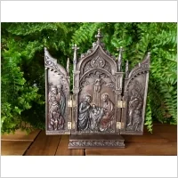 PIĘKNA RZEŹBA TRYPTYK - VERONESE (WU76727A4) - Dewocjonalia PIĘKNA RZEŹBA TRYPTYK - VERONESE (WU76727A4) - Dewocjonalia - miniaturka - grafika 1