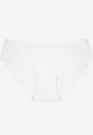 Majtki damskie - Białe Majtki Figi o Bezszwowym Wykończeniu Dolitia - miniaturka - grafika 1