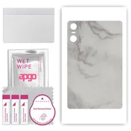 Akcesoria do tabletów i e-booków - folia naklejka skórka strukturalna na TYŁ do Umidigi A13 Tab - Marmur Szary - apgo SKINS - miniaturka - grafika 1