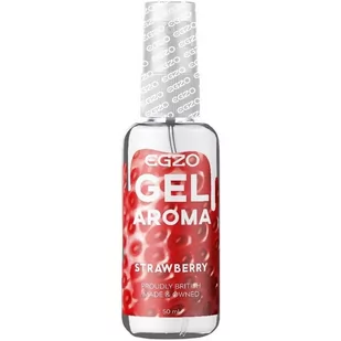 EGZO Aroma Gel żel intymny Strawberry 50ml - Żele do higieny intymnej - miniaturka - grafika 1