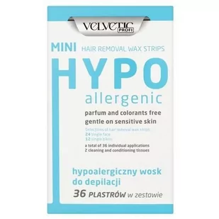 Velvetic Profi Mini Hypoalergiczny wosk do depilacji 36 plastrów - Depilacja - miniaturka - grafika 1