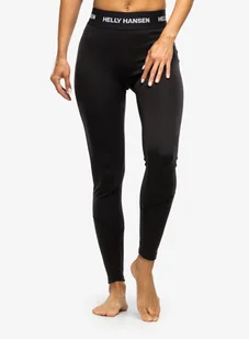 Legginsy termiczne damskie Helly Hansen LIFA Merino Midweight Pant - black/black gum - Kalesony - miniaturka - grafika 1