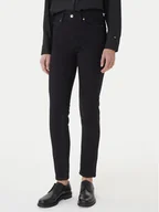 Spodnie damskie - Tommy Hilfiger Jeansy WW0WW46725 Czarny Slim Fit - miniaturka - grafika 1