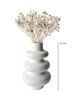 Wazony i flakony - Wazon wysoki ring - white - miniaturka - grafika 1