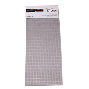 Mata do naczyń 50 x 40 cm srebrna - Suszarki do naczyń - miniaturka - grafika 1