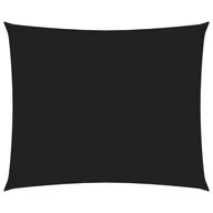 Parasole ogrodowe - vidaXL Prostokątny żagiel ogrodowy z tkaniny Oxford, 6x7 m, czarny 135772 - miniaturka - grafika 1