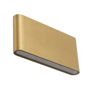 Lampa elewacyjna tarasowa Semi 11366 Nowodvorski LED 10W 3000K IP54 mosiądz - Lampy ogrodowe - miniaturka - grafika 1