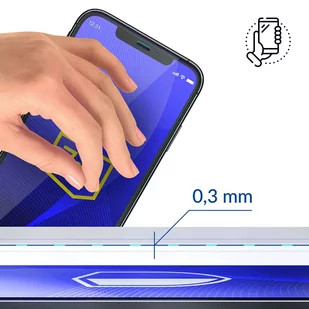 Szkło hybrydowe do Samsung Galaxy Tab A9+ 12.4" X210 / X215 / X216 3mk FlexibleGlass™ - Pozostałe akcesoria do telefonów - miniaturka - grafika 2