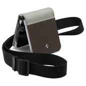 Etui i futerały do telefonów - Etui SPIGEN Compoty do Samsung Galaxy Z Flip 4 Szaro-czarny - miniaturka - grafika 1
