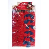 Dekoracje domu - Kokardy zdobione komplet - miniaturka - grafika 1