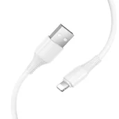 Kable USB - Kabel USB C do Lightning Hoco PD 27W 1 m X120 biały - miniaturka - grafika 1