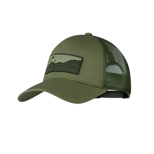 Czapki męskie - Czapka z daszkiem Buff Explore Trucker Cap wate forest - L/XL - grafika 1